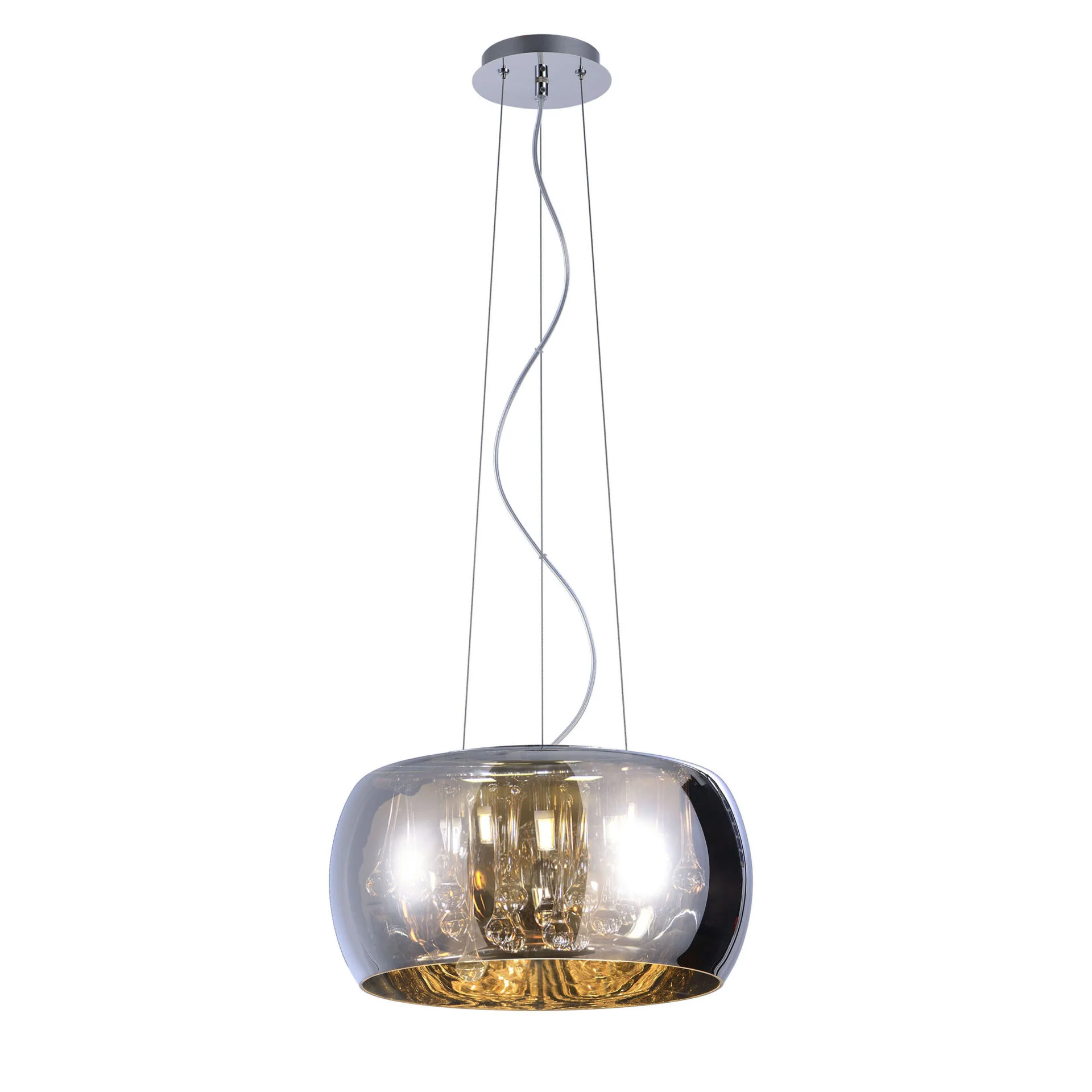 Lampa Wisząca ROMEO 310613 – Chrom, 6xG9 | Sanico GoldLux
