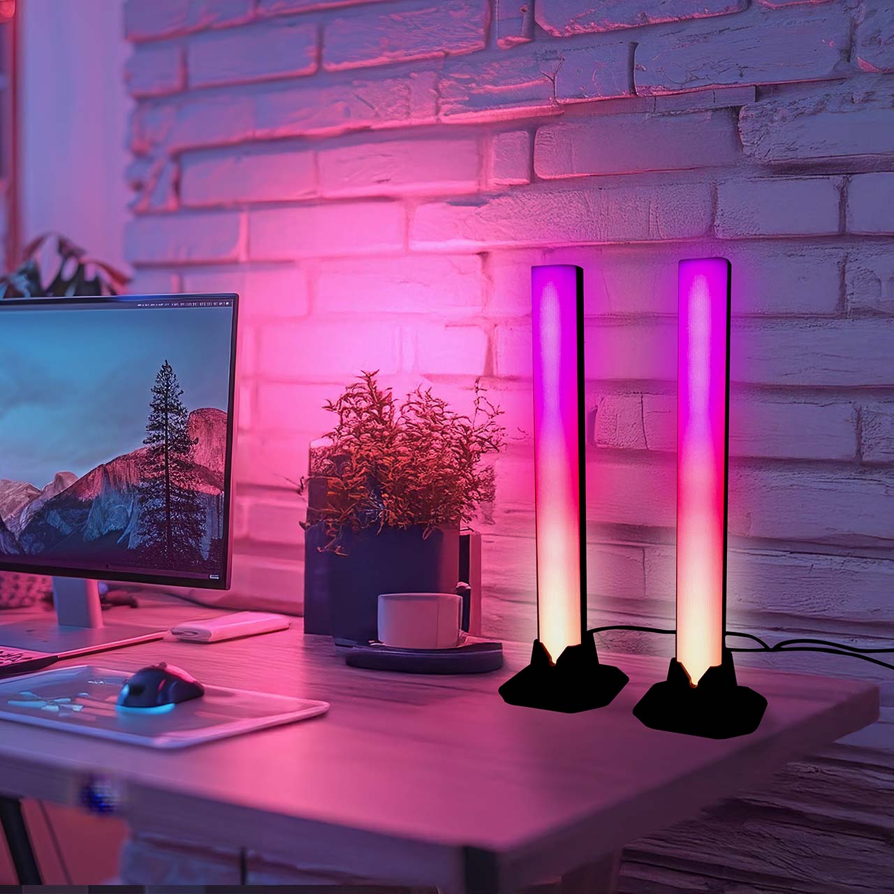 Lampa Dekoracyjna GAMER LED 326591 – gamingowa, RGB, z pilotem | Sanico GoldLux - obrazek 2