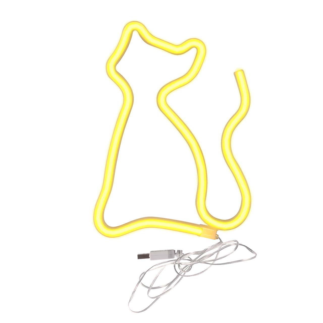 Lampka Dekoracyjna NEON KOT 327093 – USB + zasilanie bateryjne | Sanico GoldLux - obrazek 5