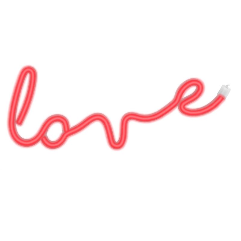 Lampka Dekoracyjna NEON LOVE 327116 – USB + zasilanie bateryjne | Sanico GoldLux