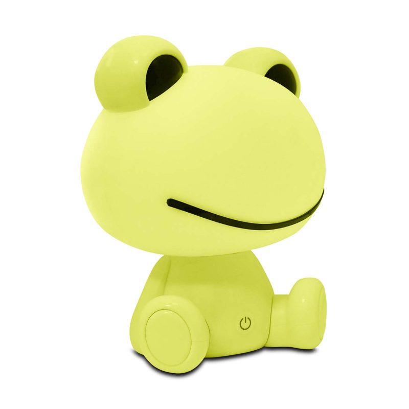 Lampka Dekoracyjna ŻABKA LED 327222 – Zielona, Akumulator + Przewód USB-C | Sanico GoldLux