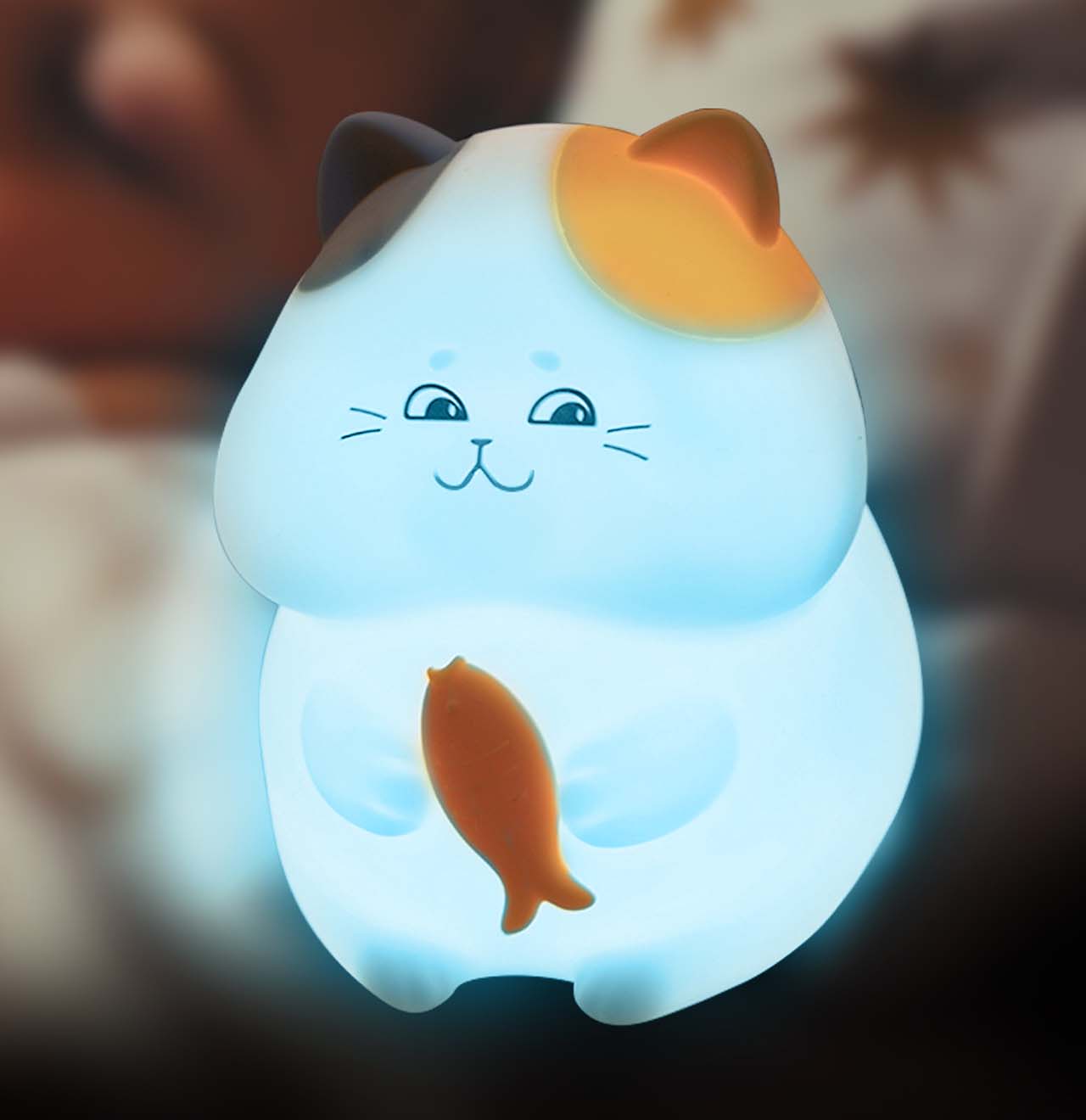 Lampka Dekoracyjna GATTO LED MINI 327642 – Silikonowa, Z Akumulatorem + Przewód USB-C | Sanico GoldLux - obrazek 2