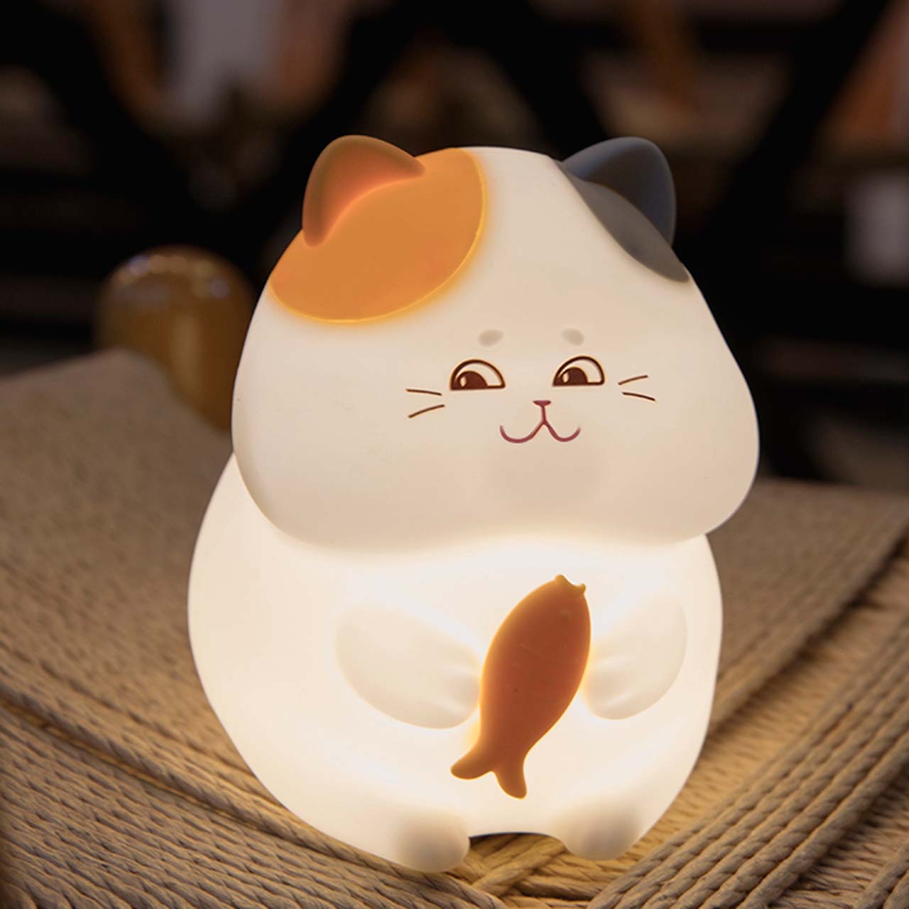 Lampka Dekoracyjna GATTO LED MINI 327642 – Silikonowa, Z Akumulatorem + Przewód USB-C | Sanico GoldLux - obrazek 3
