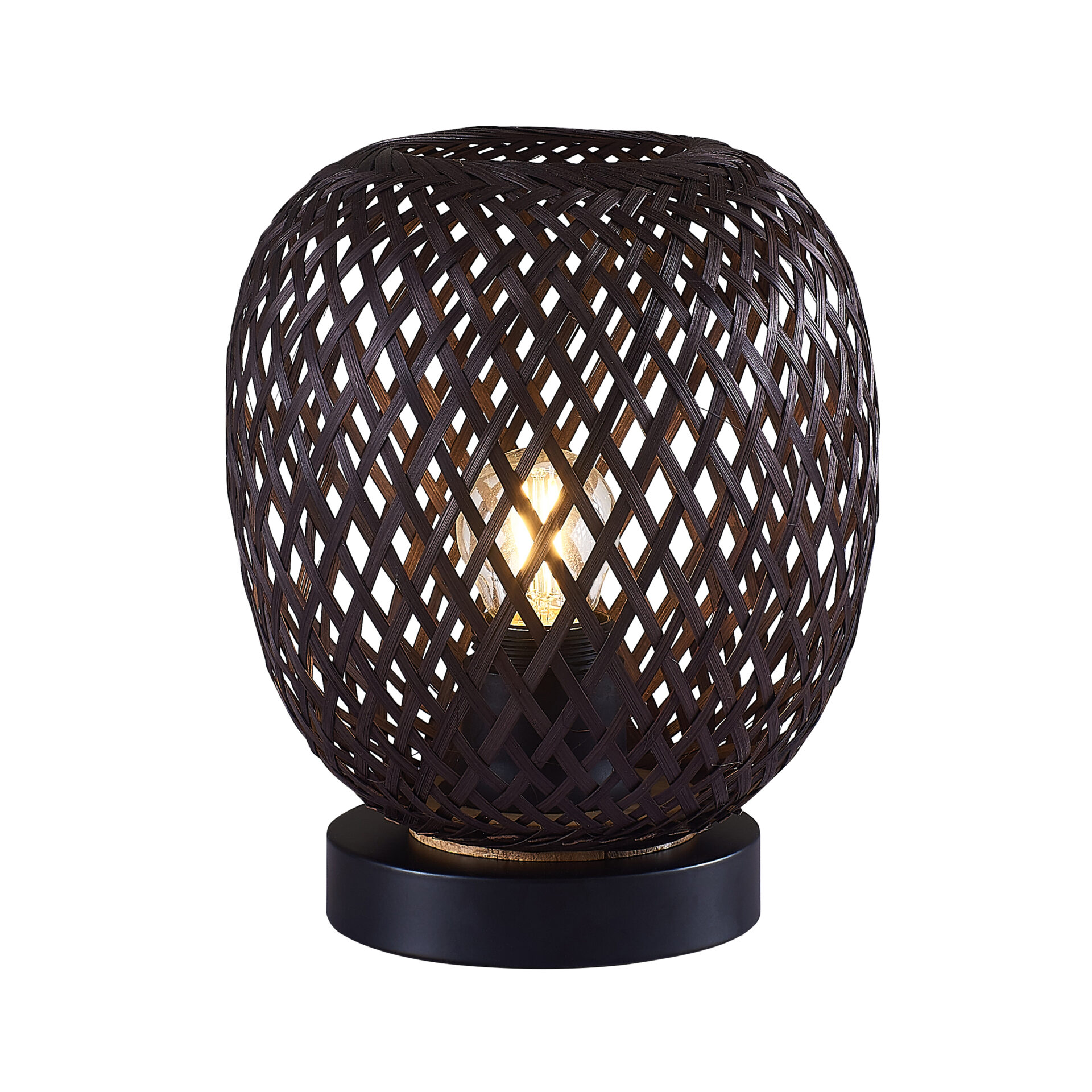 Lampa Stołowa ZANZIBAR 1xE27 329226 – Czarna | Sanico GoldLux - obrazek 3