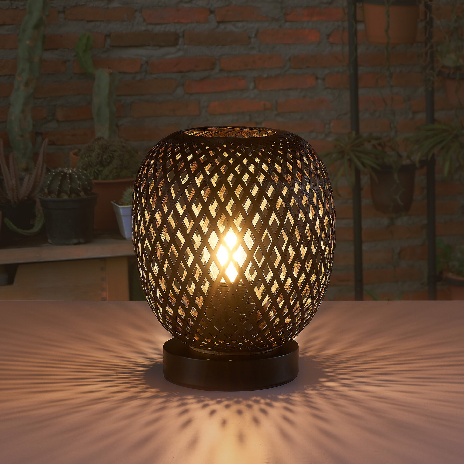 Lampa Stołowa ZANZIBAR 1xE27 329226 – Czarna | Sanico GoldLux - obrazek 2