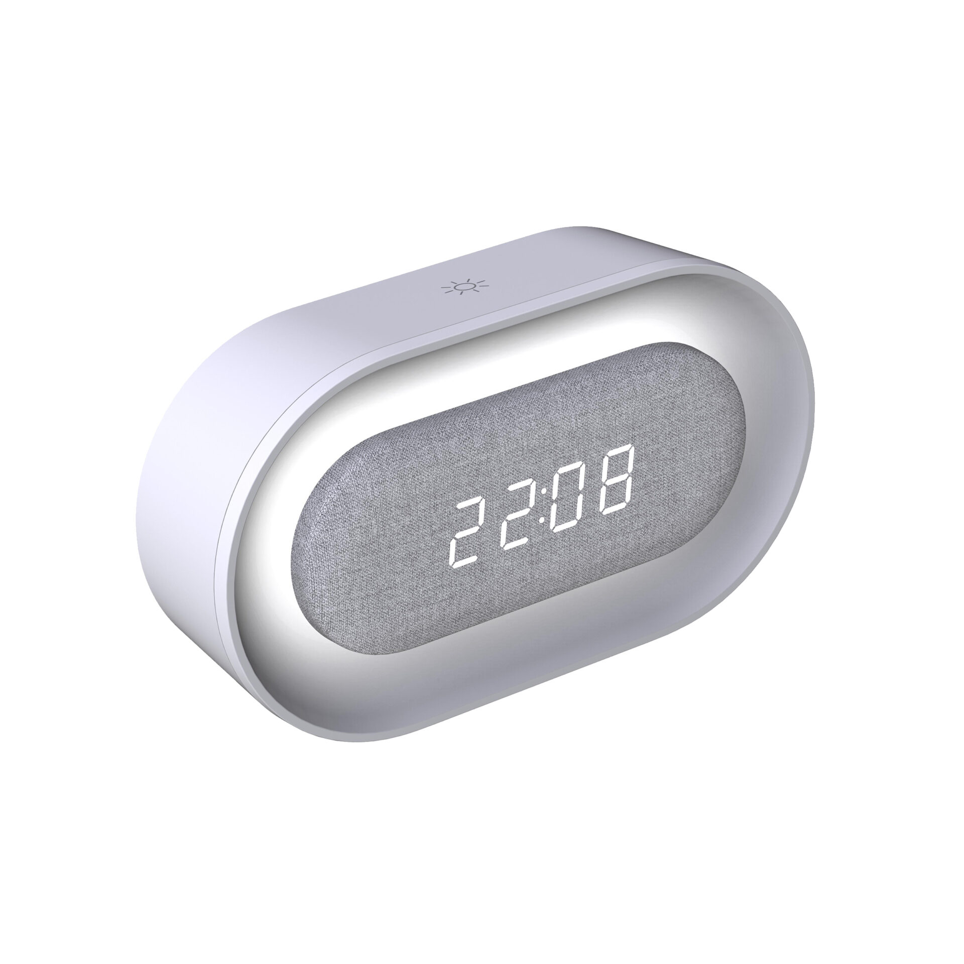 Lampka Nocna KAJA LED 328137 – Z Budzikiem | Sanico GoldLux
