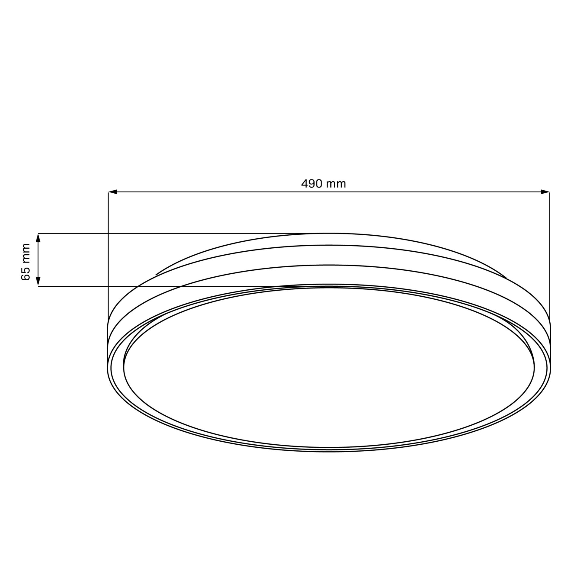Plafon LED CASSANDRA 50 328830 – Z Pilotem | Sanico GoldLux - obrazek 5