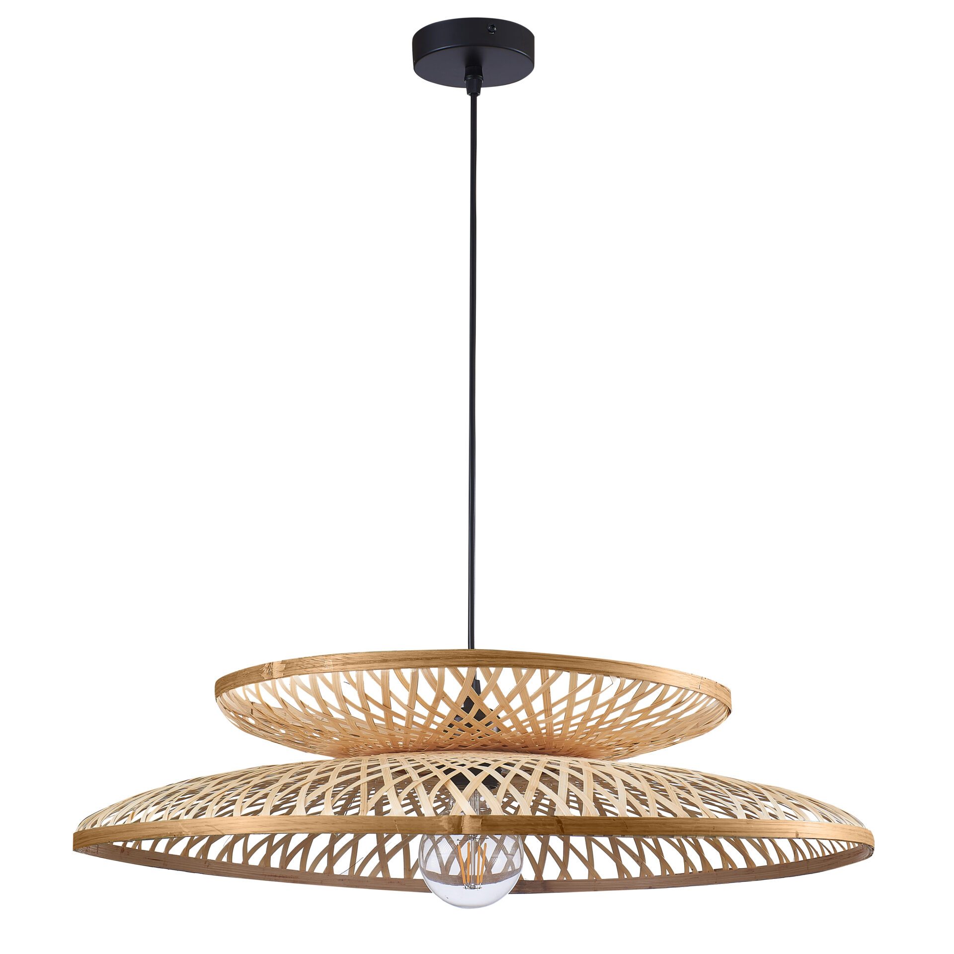 Lampa Wisząca BALI 1xE27 329103 – Beżowa | Sanico GoldLux