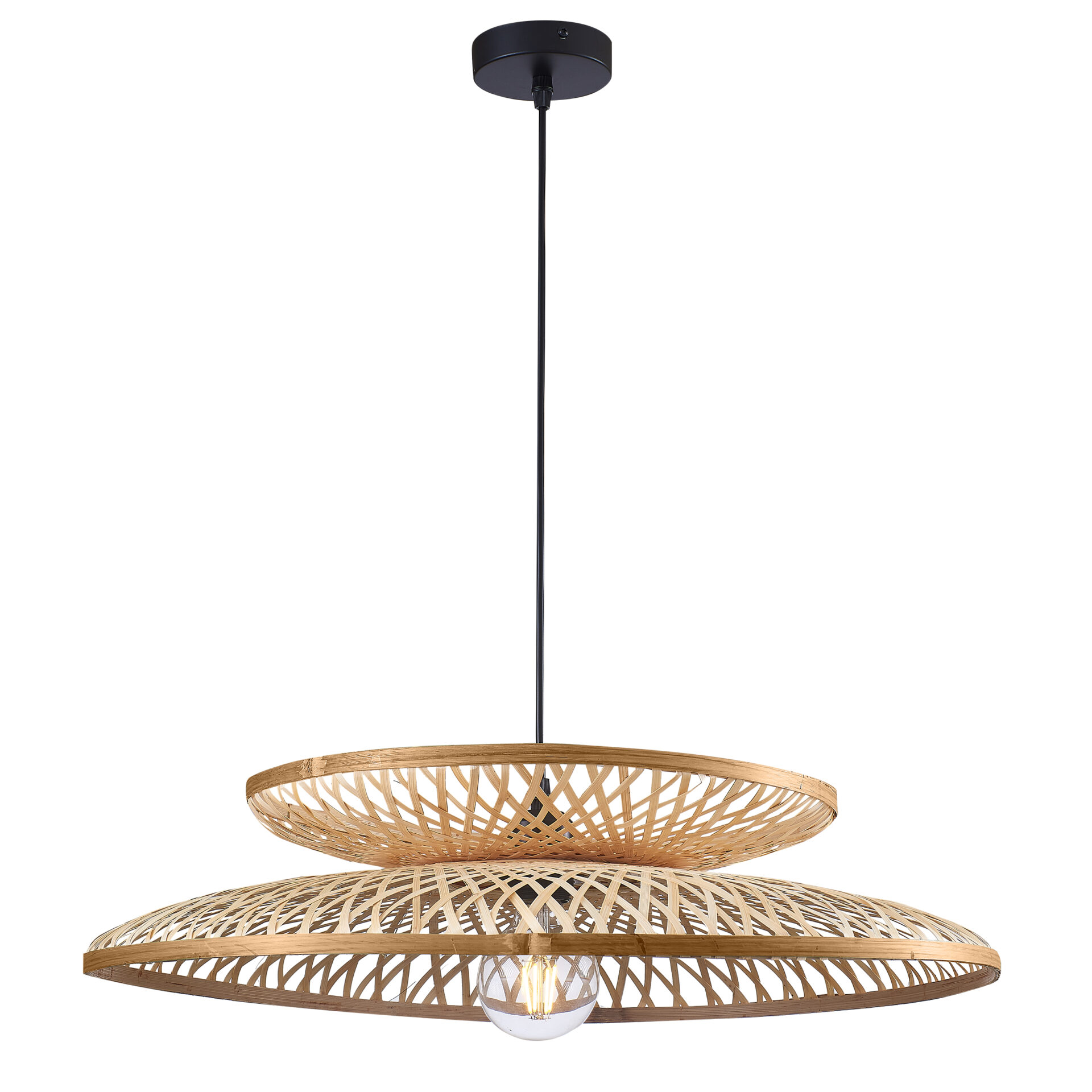 Lampa Wisząca BALI 1xE27 329103 – Beżowa | Sanico GoldLux - obrazek 3