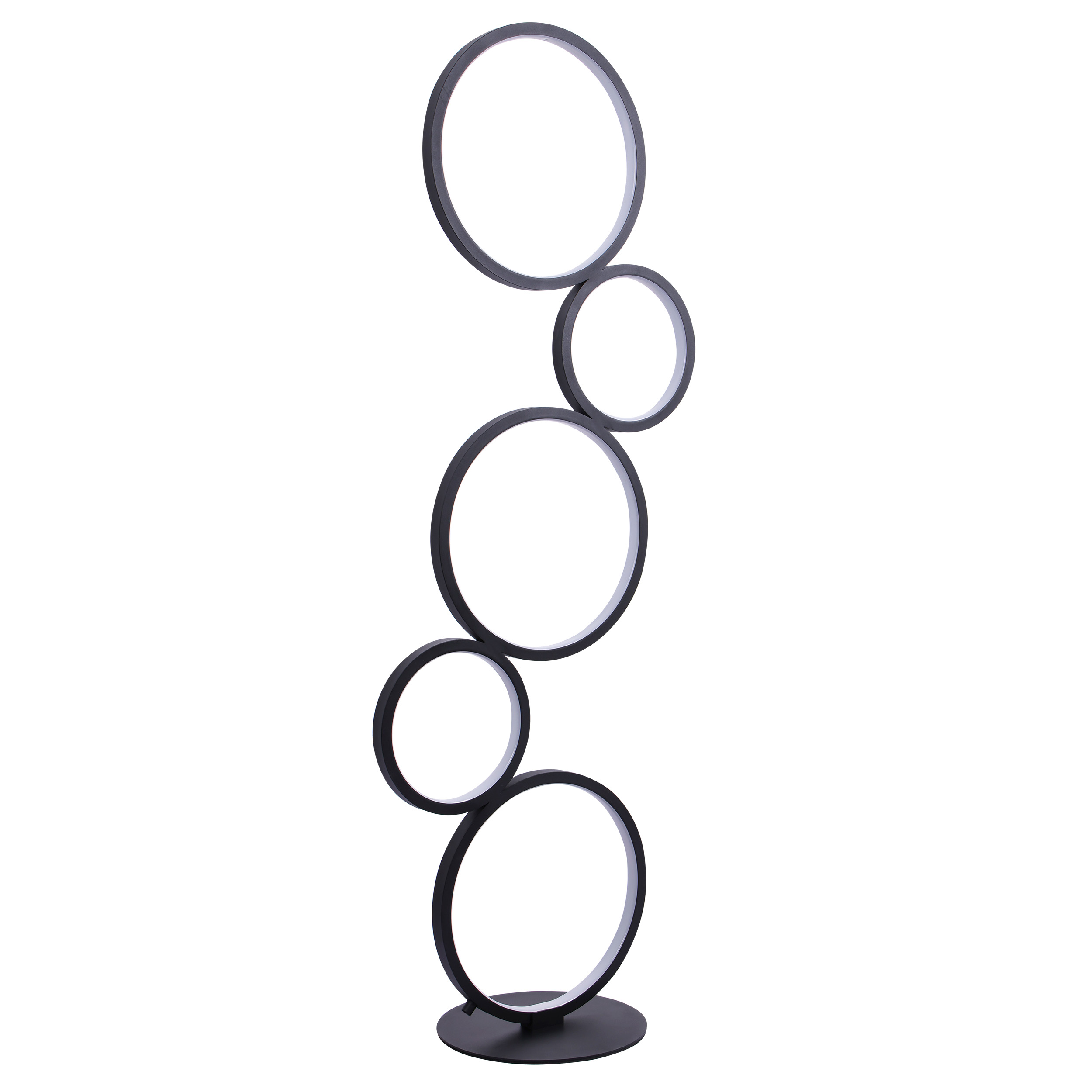Lampa Podłogowa FLAMENCO LED 30W 330178 – Czarna, 4000K | Sanico GoldLux