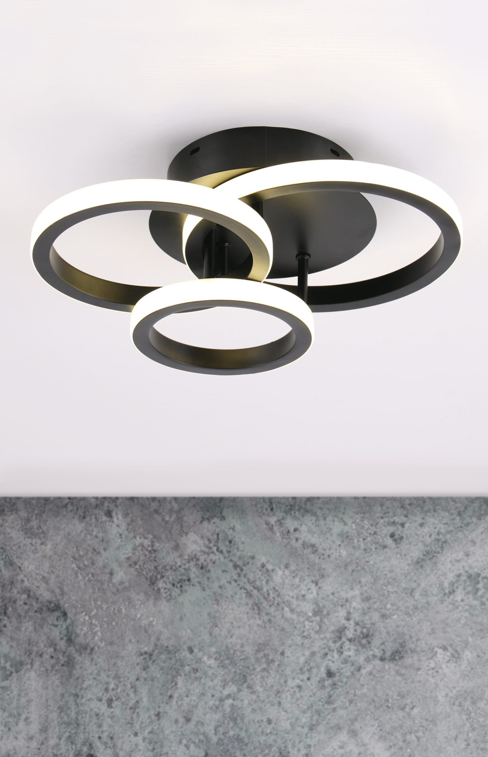Lampa Sufitowa INGRID 3 LED 329714 – Czarna, 4000K | Sanico GoldLux