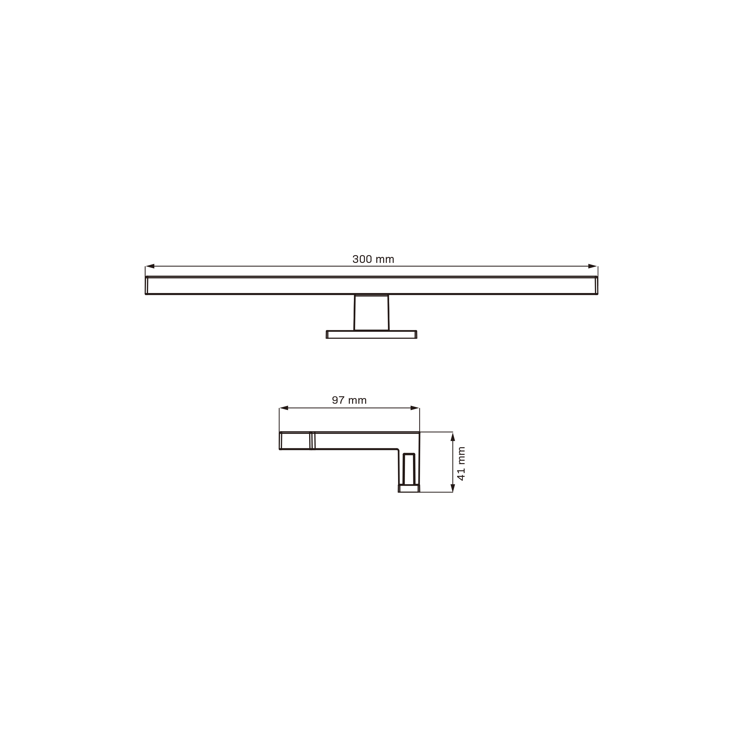 Kinkiet Łazienkowy MILOS LED 30 328564 – Czarny, IP44, 4000K | Sanico GoldLux - obrazek 2