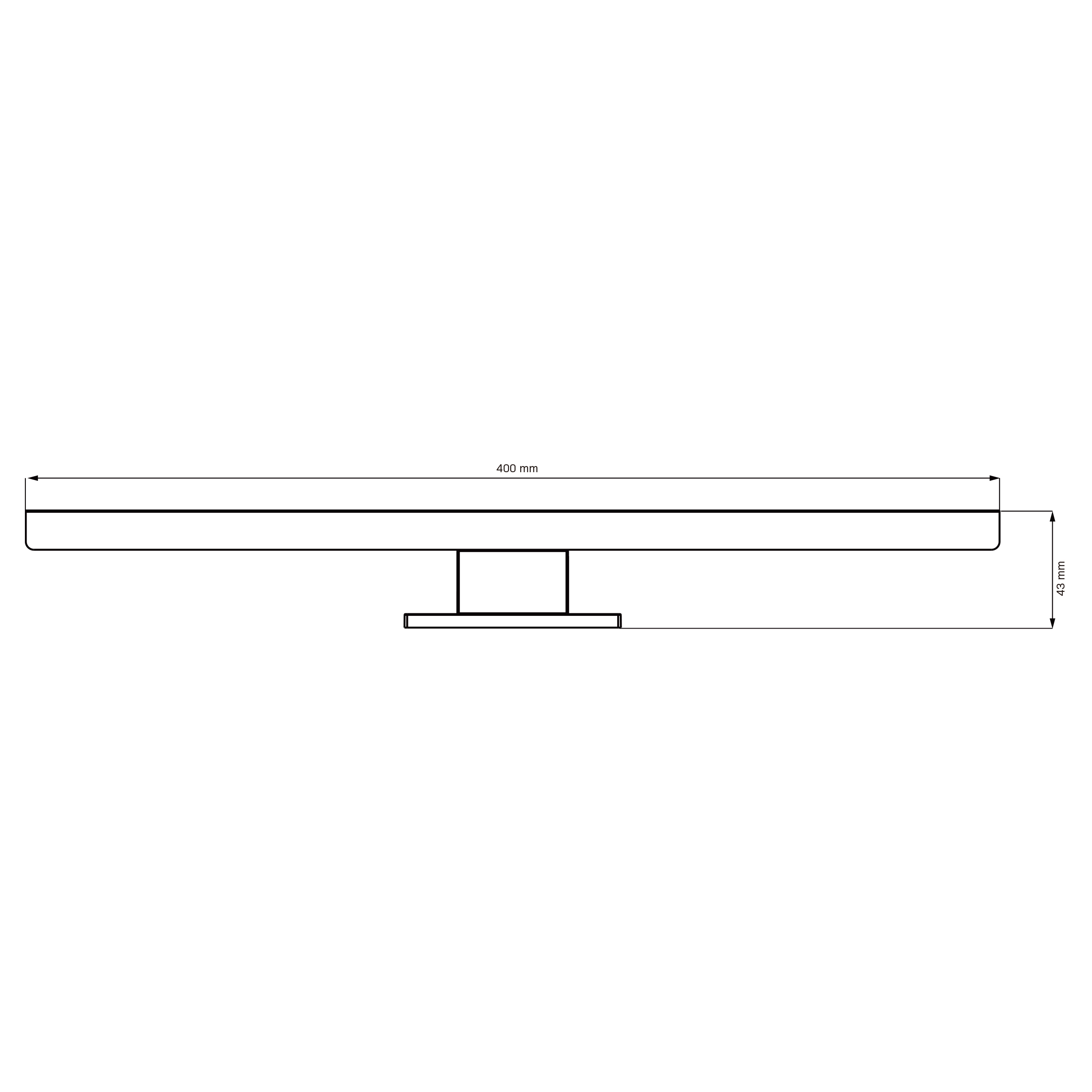 Kinkiet Łazienkowy SAMOS LED 40 328588 – Czarny, IP44, 4000K | Sanico GoldLux - obrazek 3