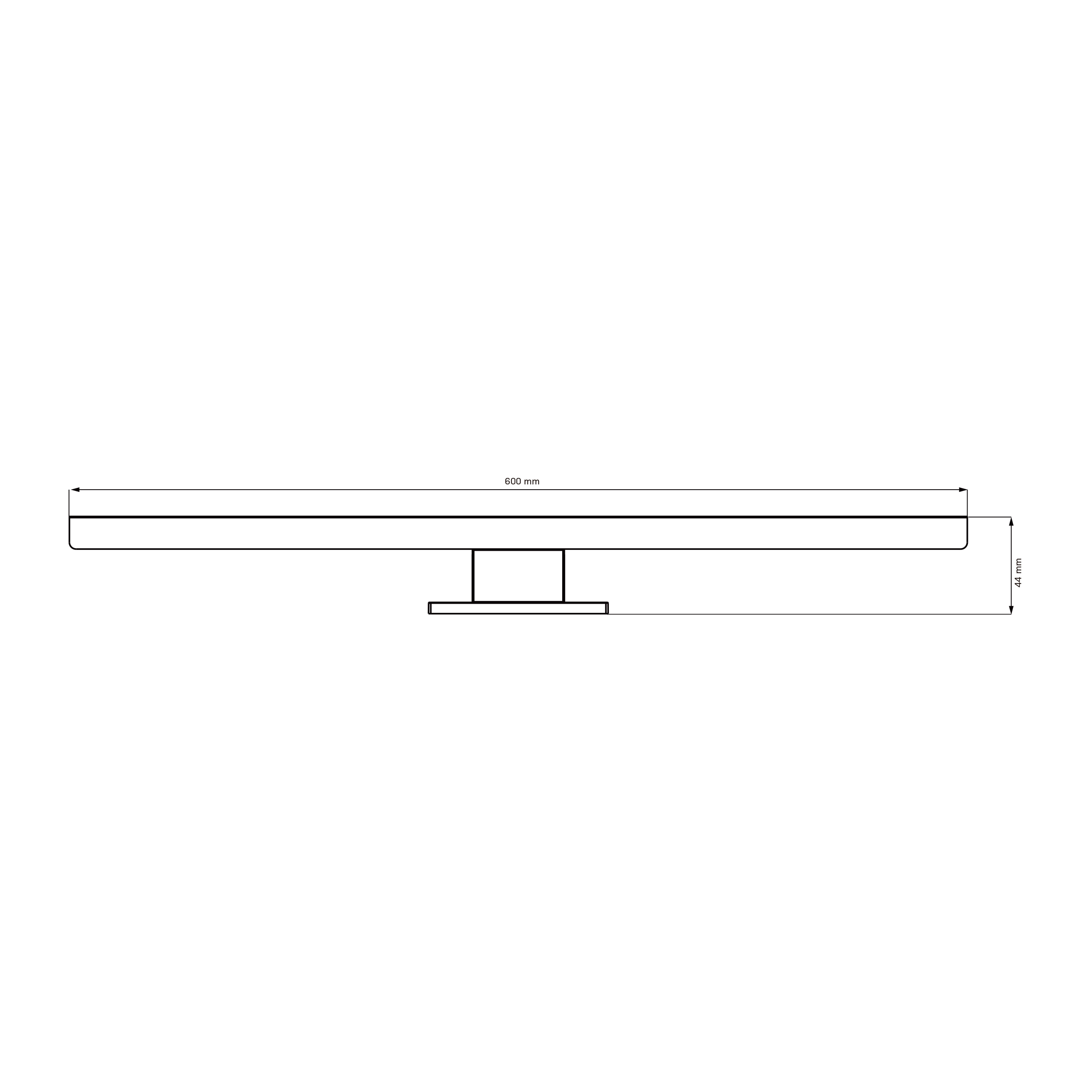 Kinkiet Łazienkowy SAMOS LED 60 328595 – Czarny, IP44, 4000K | Sanico GoldLux - obrazek 2