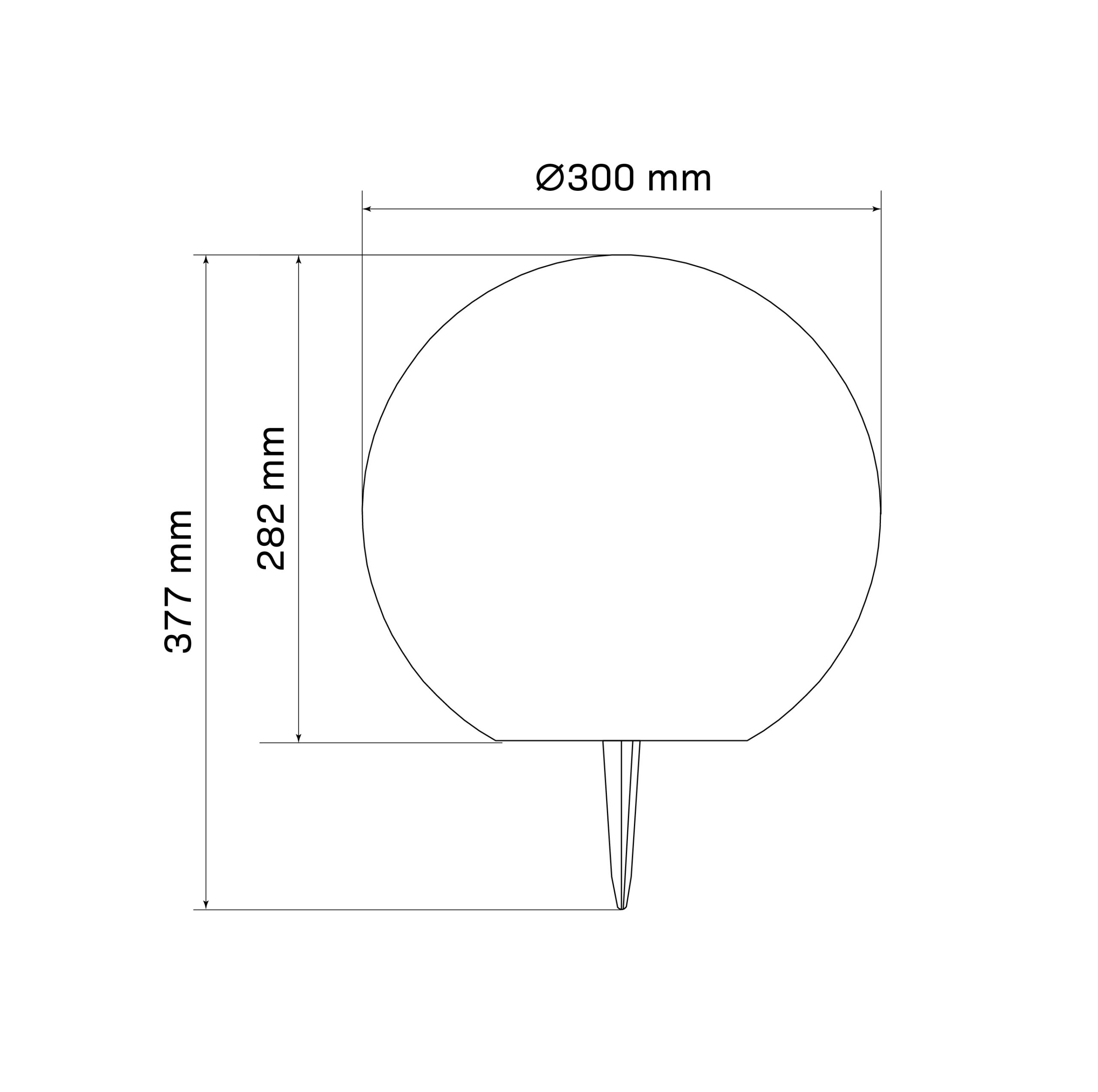 Lampa Solarna KULA LED 30 330314 – 4000K | Sanico GoldLux - obrazek 3