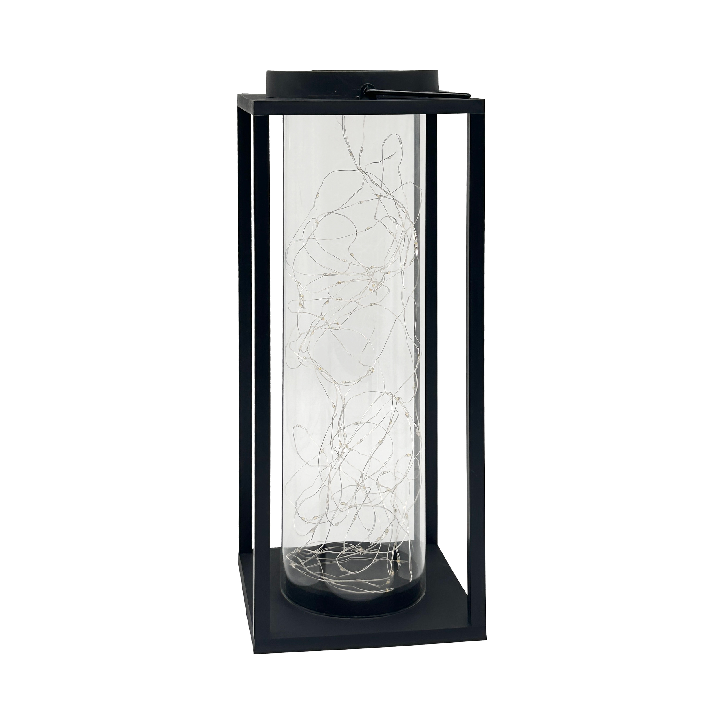 Lampa Ogrodowa Solarna LED GLAMOUR 329462 – Latarenka, Czarna IP44 | Sanico GoldLux