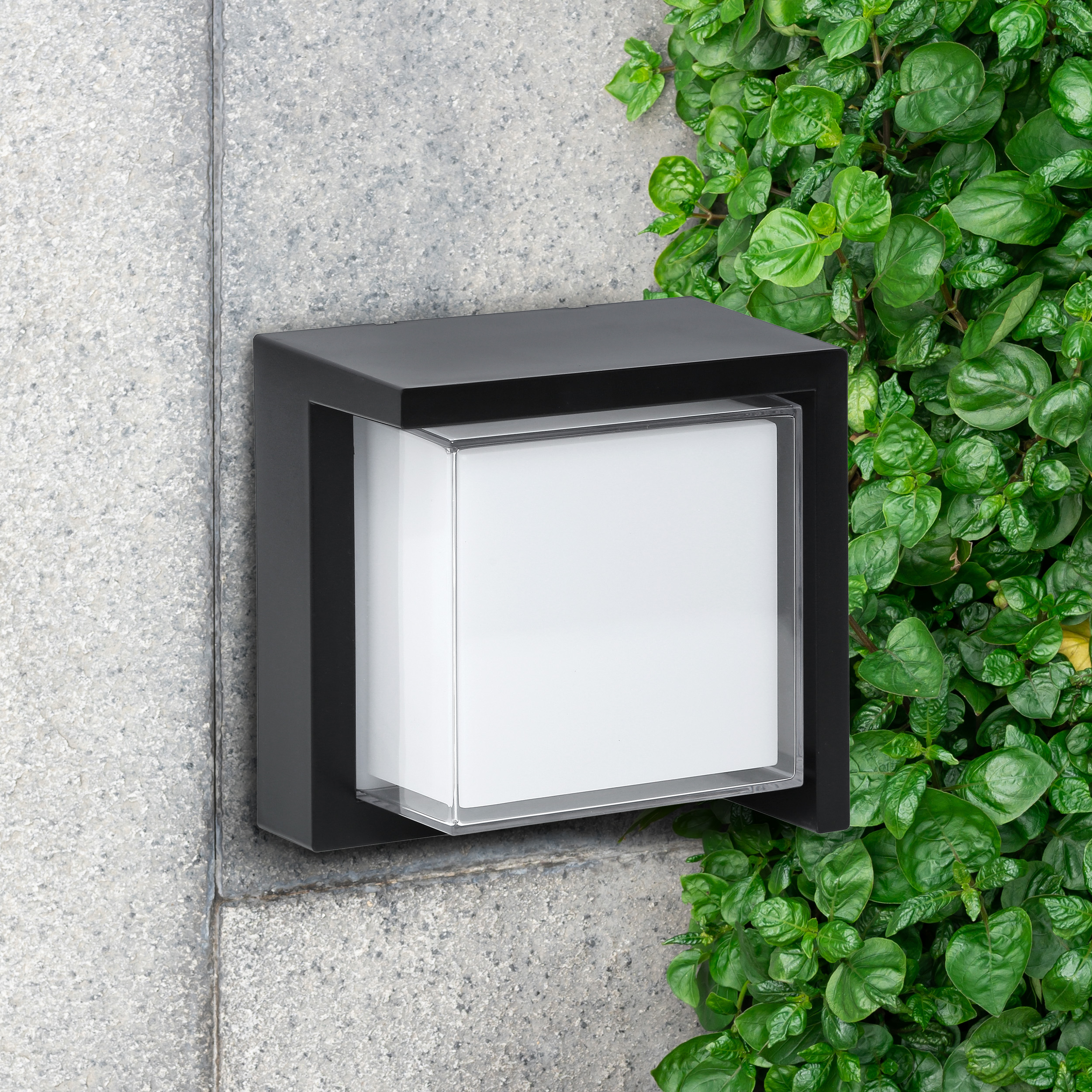 Kinkiet Ogrodowy ESSEN SQUARE LED 330963 – Czarny, 4000K IP44 | Sanico GoldLux - obrazek 3