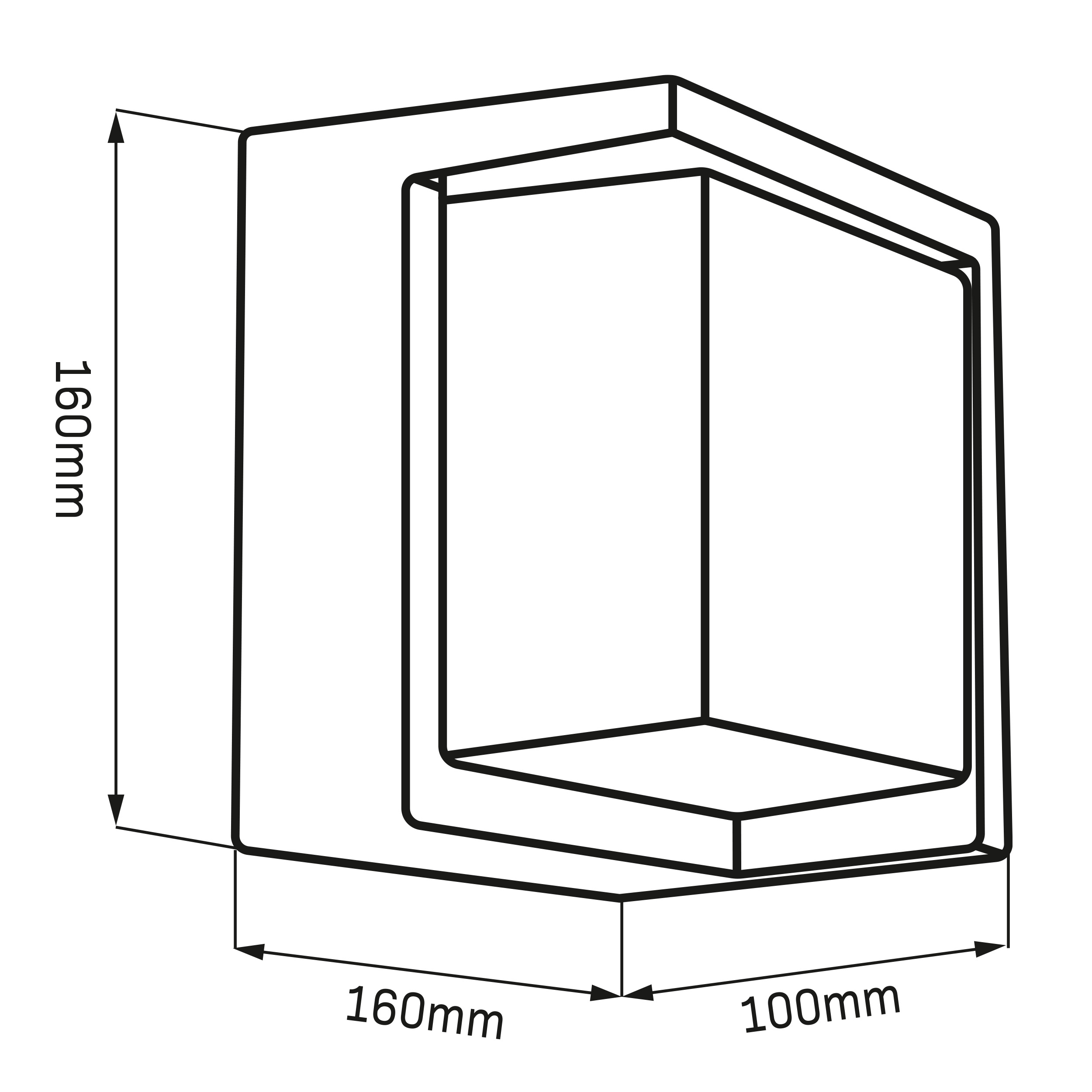 Kinkiet Ogrodowy ESSEN SQUARE LED 330963 – Czarny, 4000K IP44 | Sanico GoldLux - obrazek 4