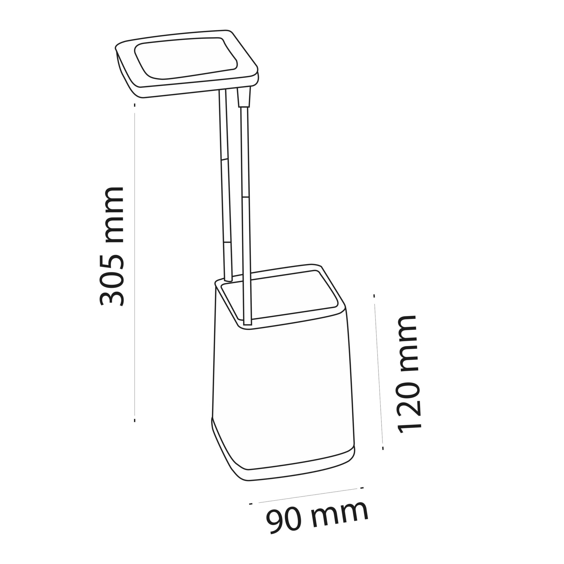 Sanico Goldlux HELSINKI LED lampka biurkowa niebieska 3000K IP20 - 302854 - obrazek 9