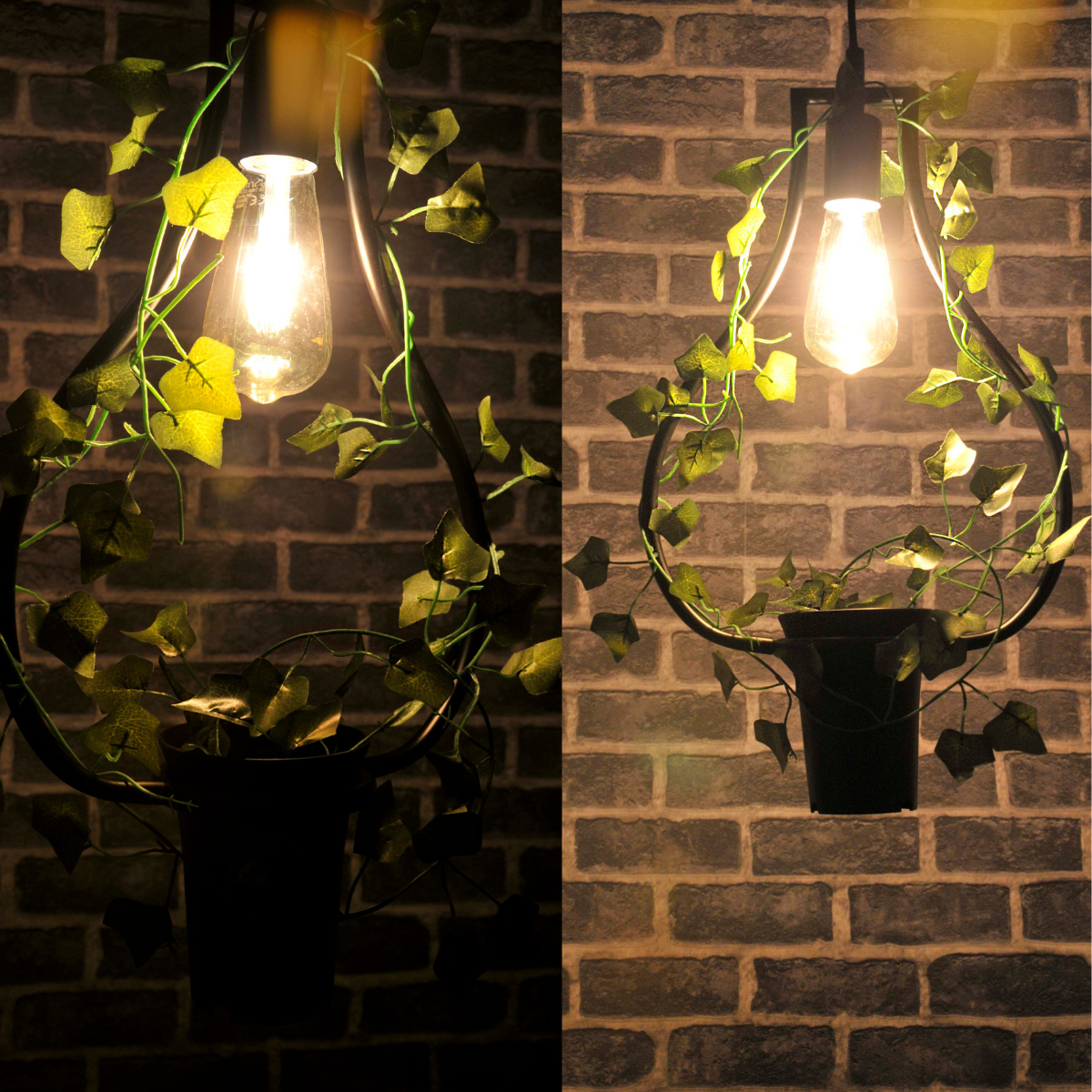 Sanico Goldlux SOREN 1xE27 lampa wisząca heksagon z kwiatkiem czarna IP20 - 313874 - obrazek 9