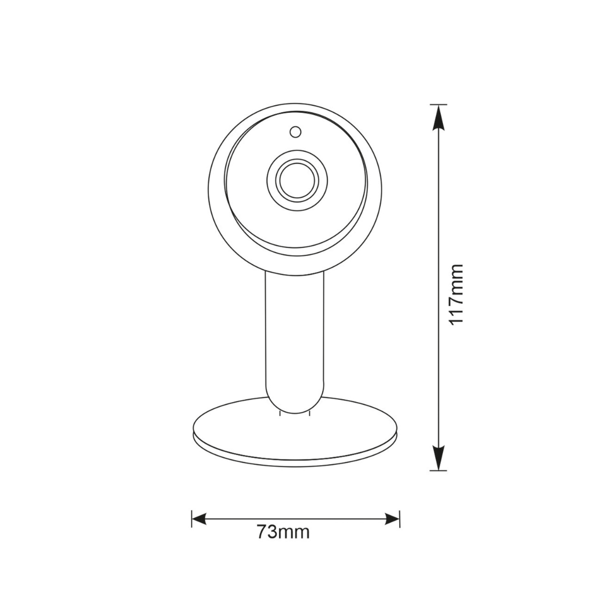 Sanico Goldlux Wi-Fi SMART kamera COSMO W1 TUYAsmart - 315618 - obrazek 8