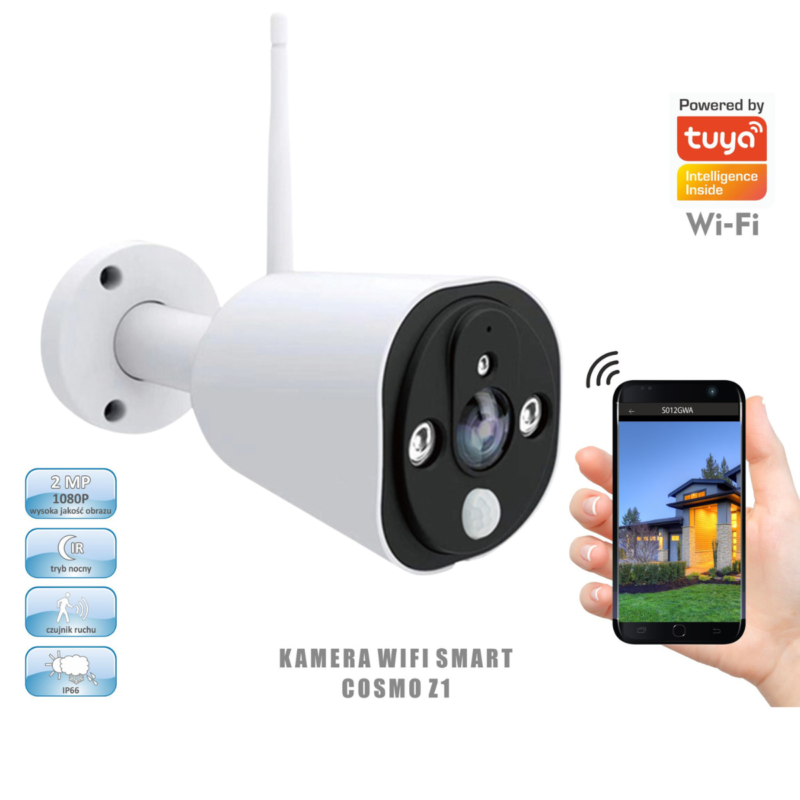 Sanico Goldlux Wi-Fi SMART kamera COSMO Z1 TUYA smart IP66 - 315625