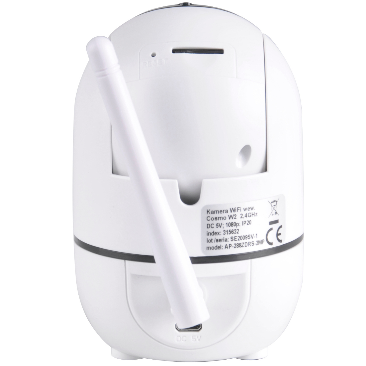 Sanico Goldlux Wi-Fi SMART kamera COSMO W2 TUYAsmart IP20 - 315632 - obrazek 4