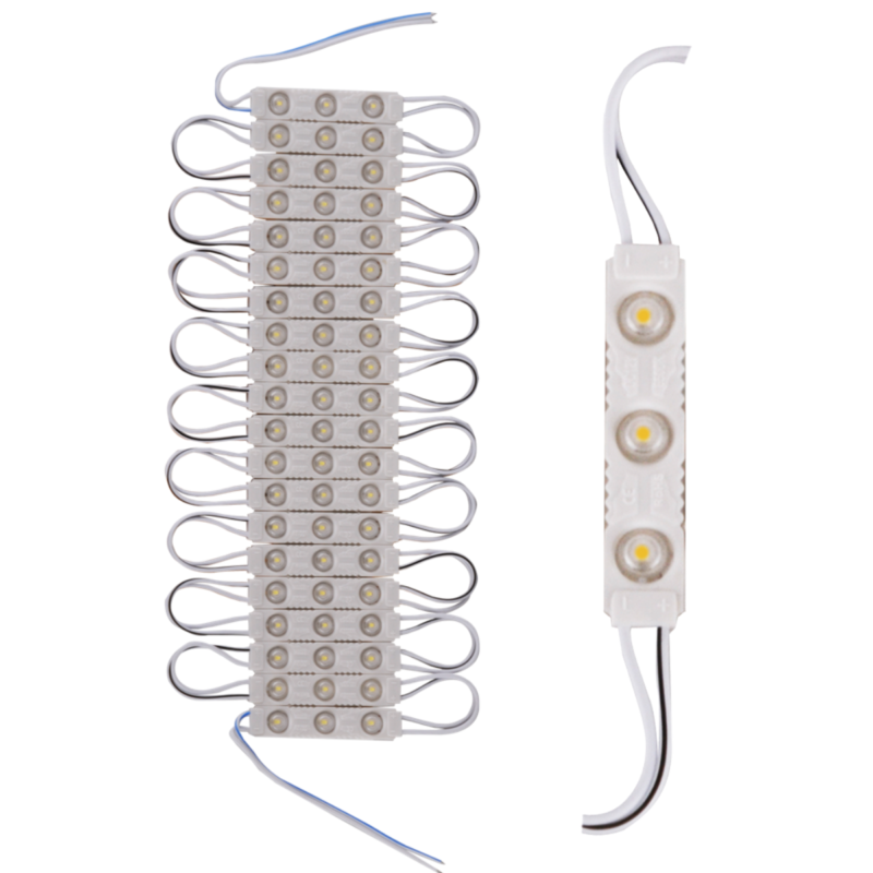 Sanico Goldlux Moduły LED 12V 1,3W 110lm CIEPŁA 3000K (blister 20 sztuk) IP44 - 321497