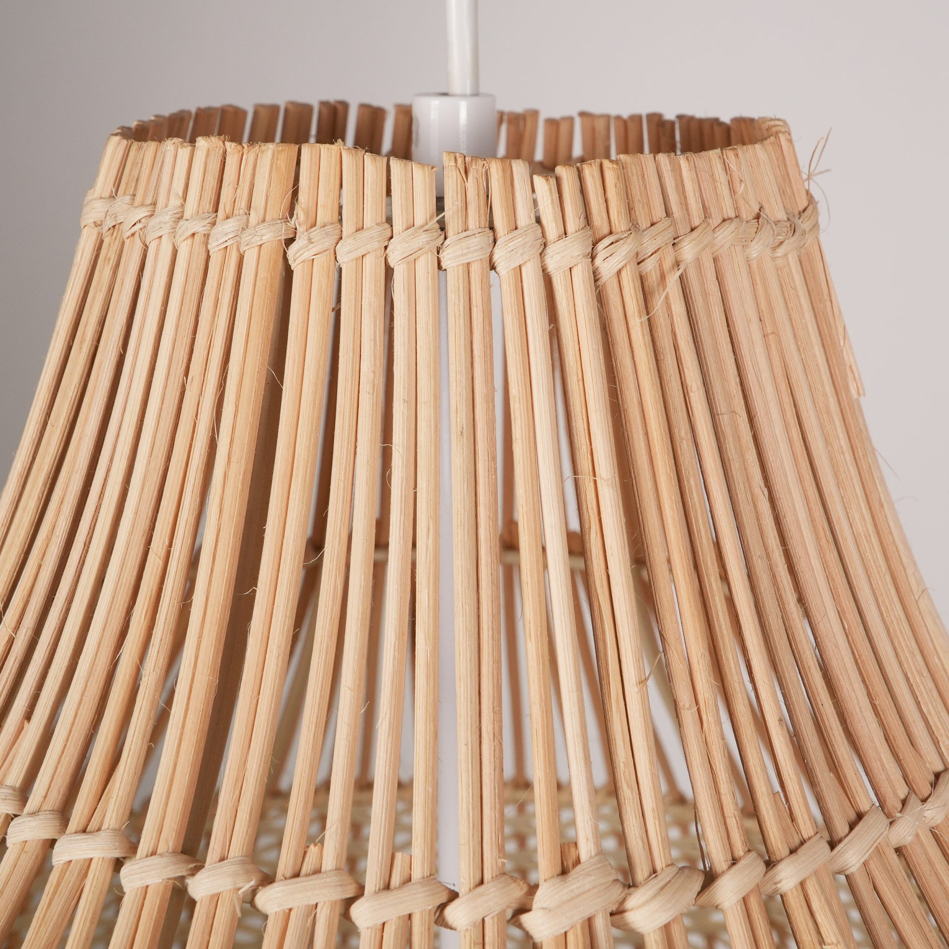 Sanico Goldlux lampa wisząca FUJI XL 1xE27 55cm naturalna beżowa w stylu boho IP20 - 330444 - obrazek 5