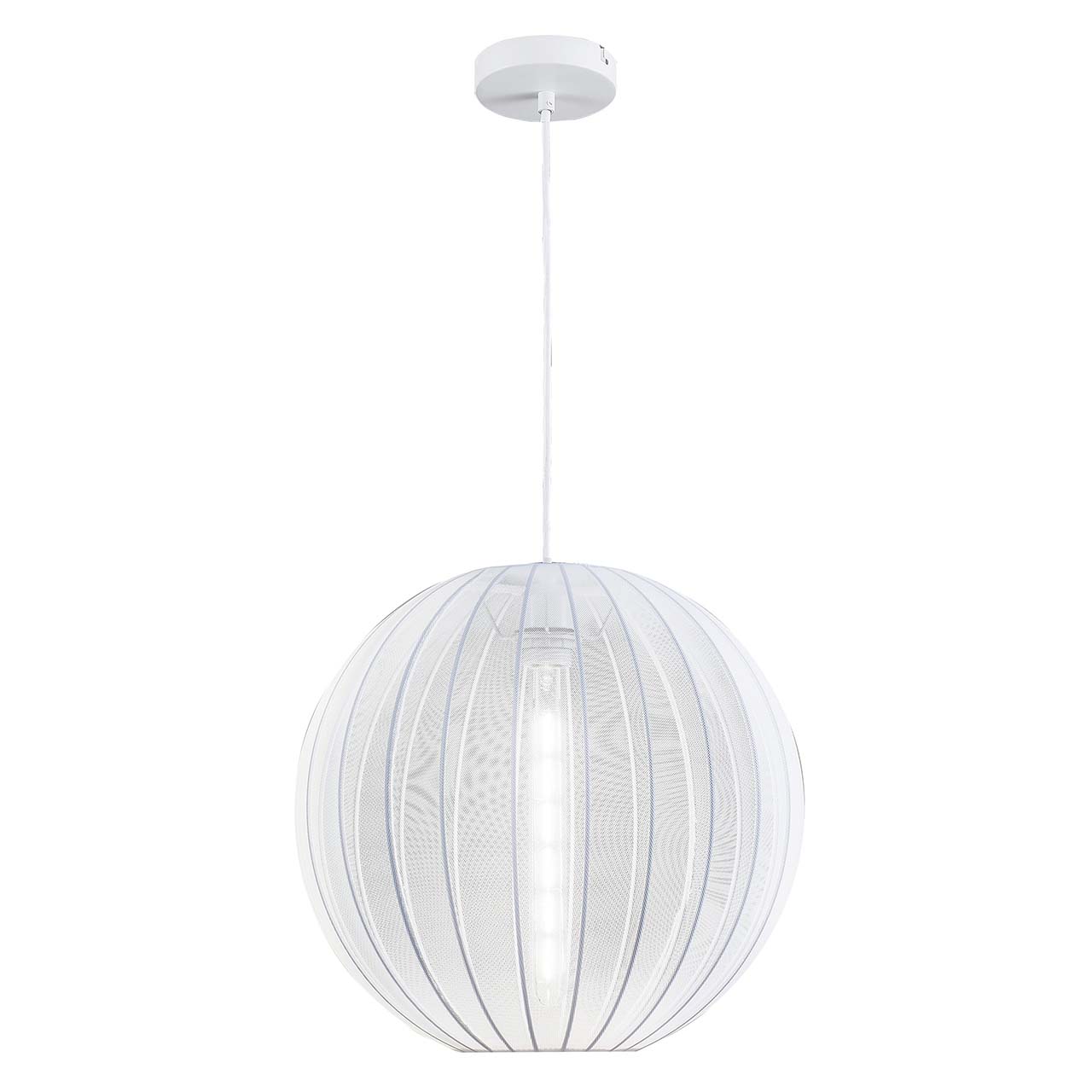 Sanico Goldlux lampa wisząca SENSAI 1xE27 40cm biała IP20 - 330581 - obrazek 4