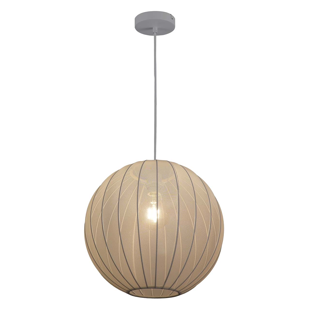 Sanico Goldlux lampa wisząca SENSAI 1xE27 40cm biała IP20 - 330581 - obrazek 5
