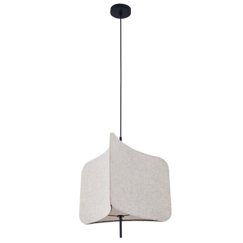Sanico Goldlux lampa wisząca HAVANA 1xE27 50cm beżowa w stylu boho IP20 - 331236