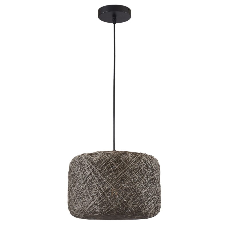 Sanico Goldlux lampa wisząca CLEA 1xE27 30cm szara IP20 - 332226