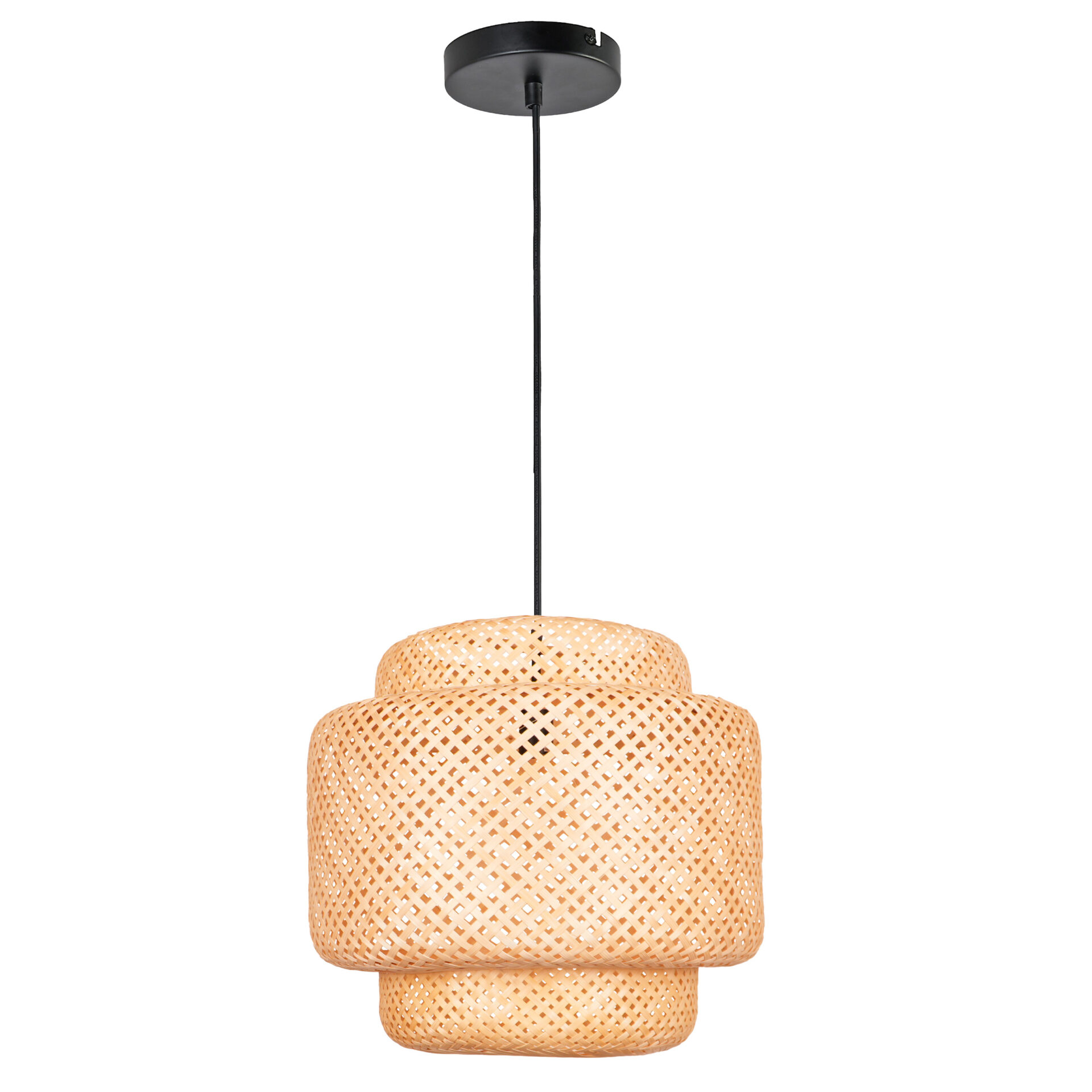 Sanico Goldlux lampa wisząca BERTA XL 1xE27 beżowa IP20 - 330635 - obrazek 4