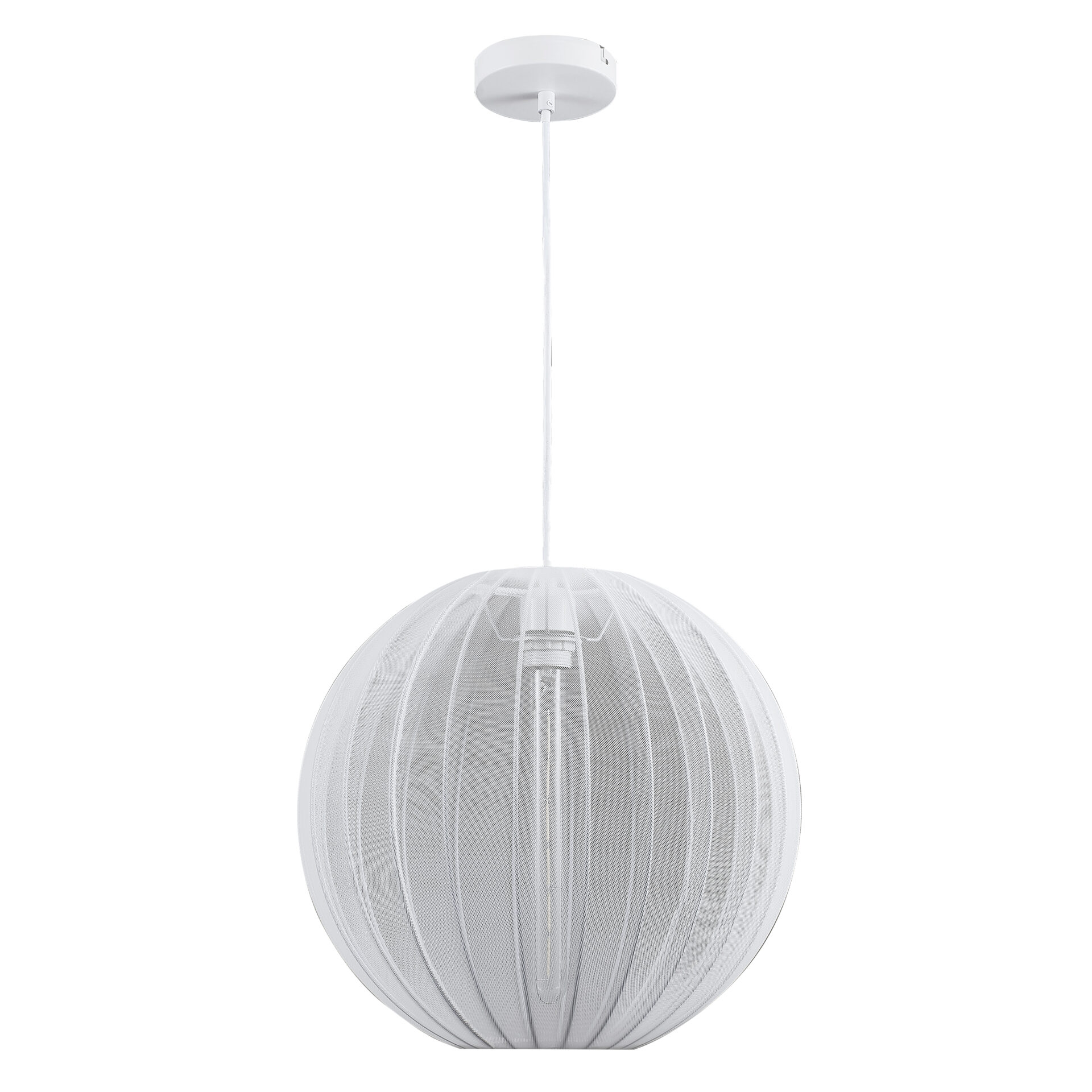 Sanico Goldlux lampa wisząca SENSAI 1xE27 40cm biała IP20 - 330581