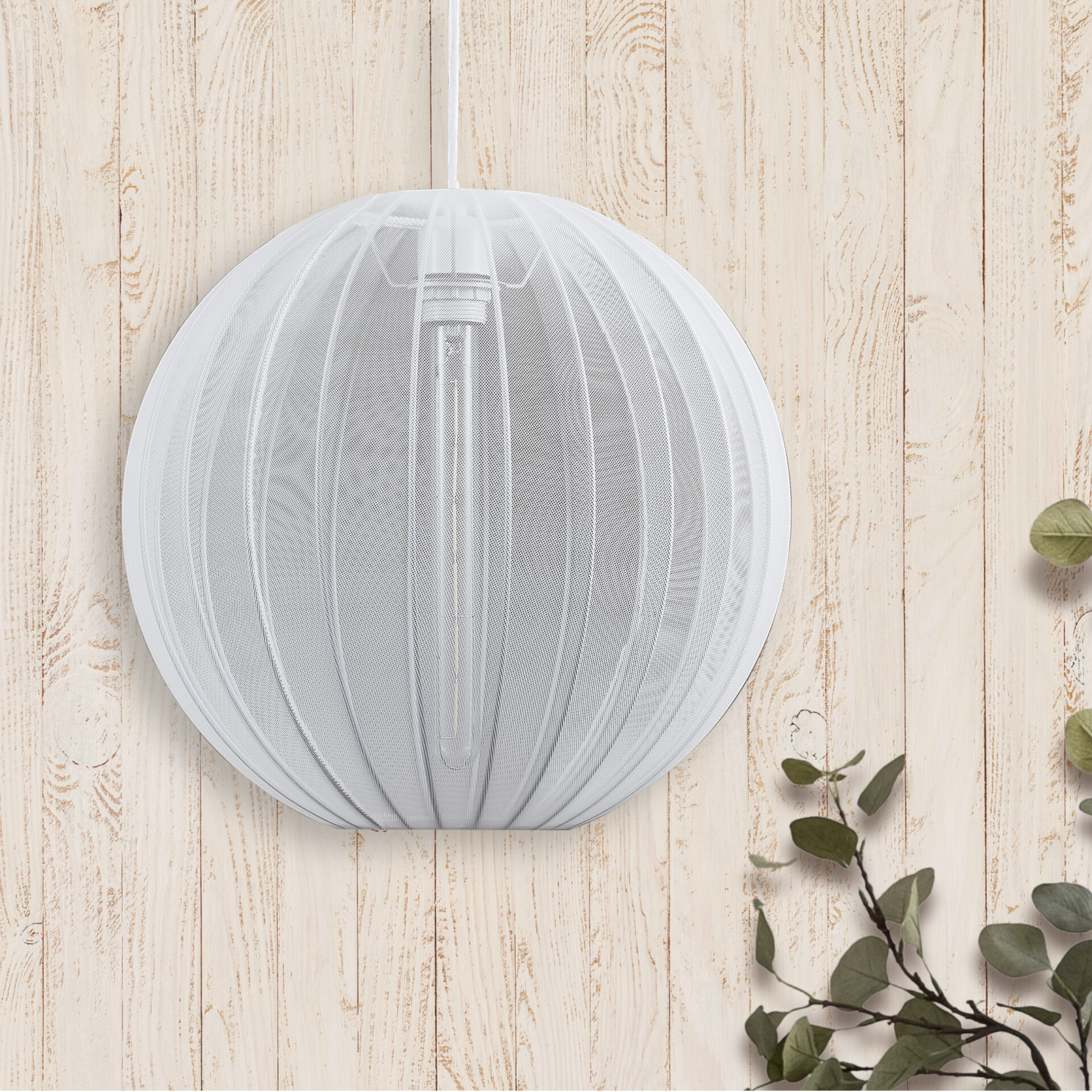 Sanico Goldlux lampa wisząca SENSAI 1xE27 40cm biała IP20 - 330581 - obrazek 8